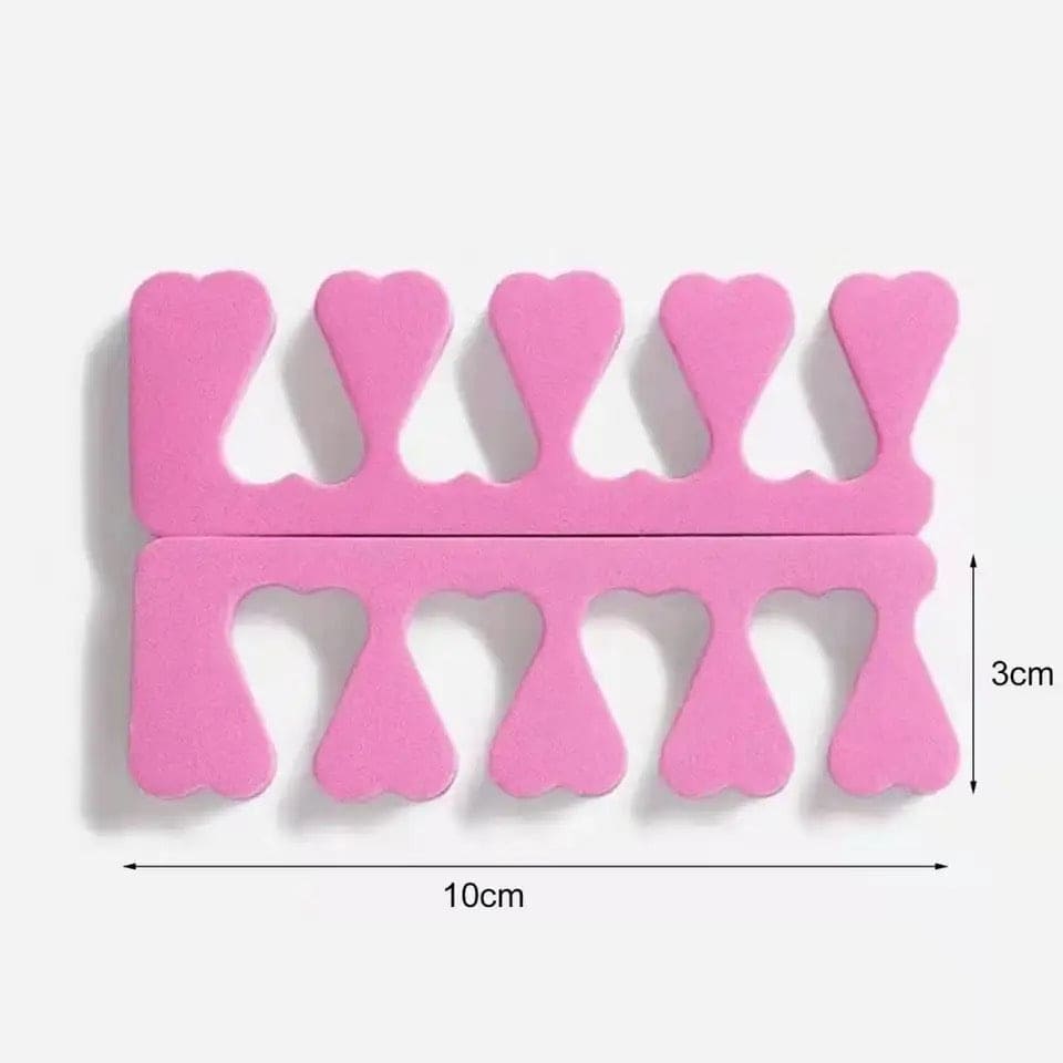 Set Of 2 Finger Toe Separator, Manicure Pedicure Gel Divider, Finger Dividers Separators, Finger Foot Sponge Soft Gel, Portable Finger Spacer, Soft Foam Sponge Spacer, Toe Nail Separator Set Of 2 Finger Toe Separator, Manicure Pedicure Gel Divider, Finger Dividers Separators, Finger Foot Sponge Soft Gel, Portable Finger Spacer, Soft Foam Sponge Spacer, Toe Nail Separator